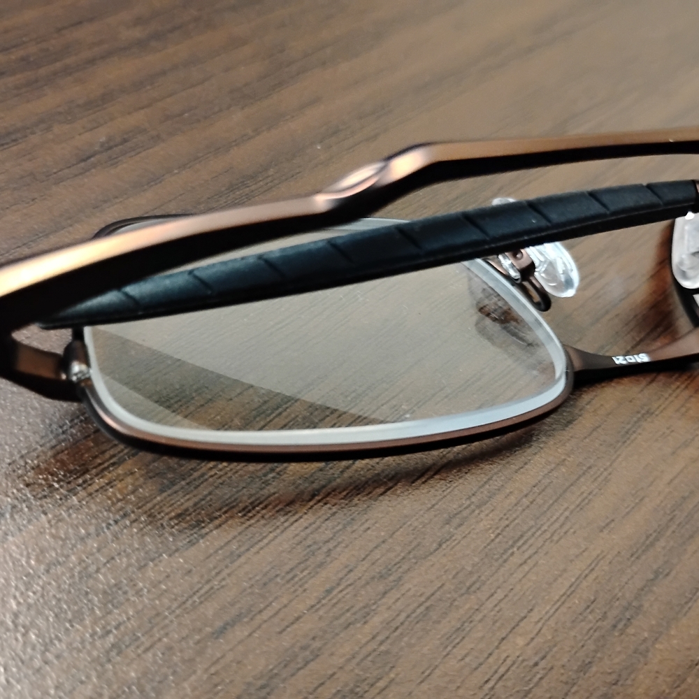 Randolph Engineering Silver Rectangular Glasses - Picture 9 of 12